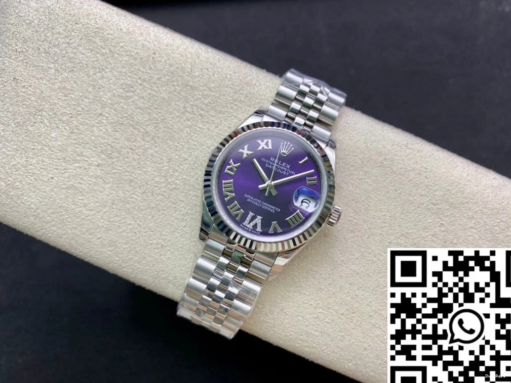 Rolex Purple 31MM Datejust Factory Dial M178274-0088 EW 0911
